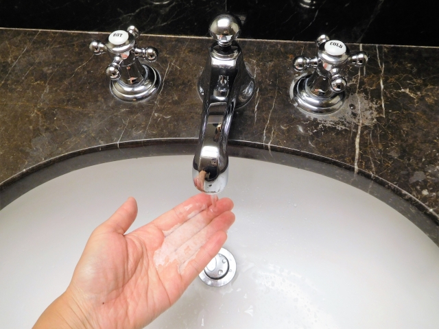 洗面台のお手入れ