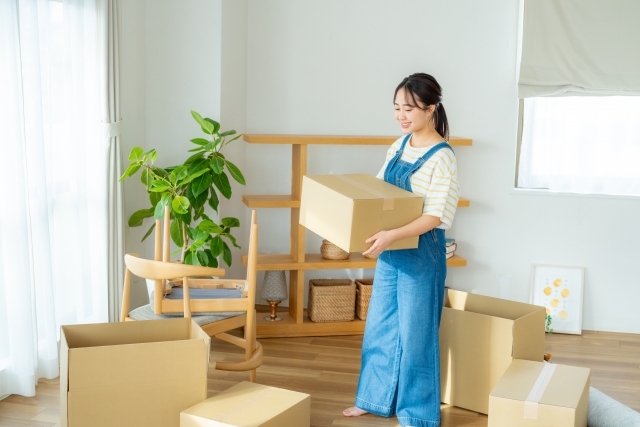 春の引越し