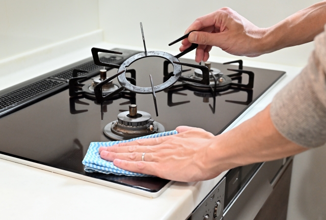 キッチンのコンロ